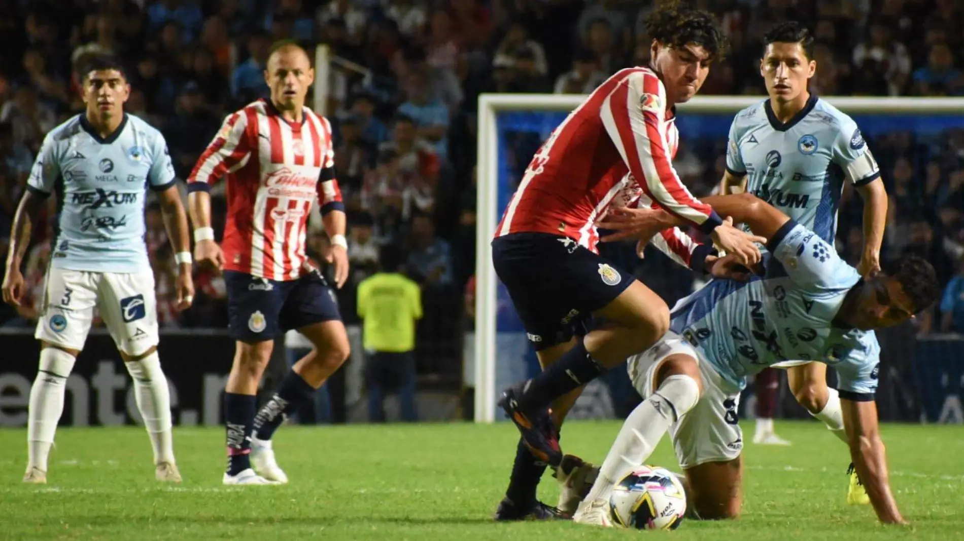 Por un gol Chivas gano a la Jaiba